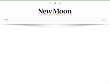 Tablet Screenshot of newmoonrestaurants.com